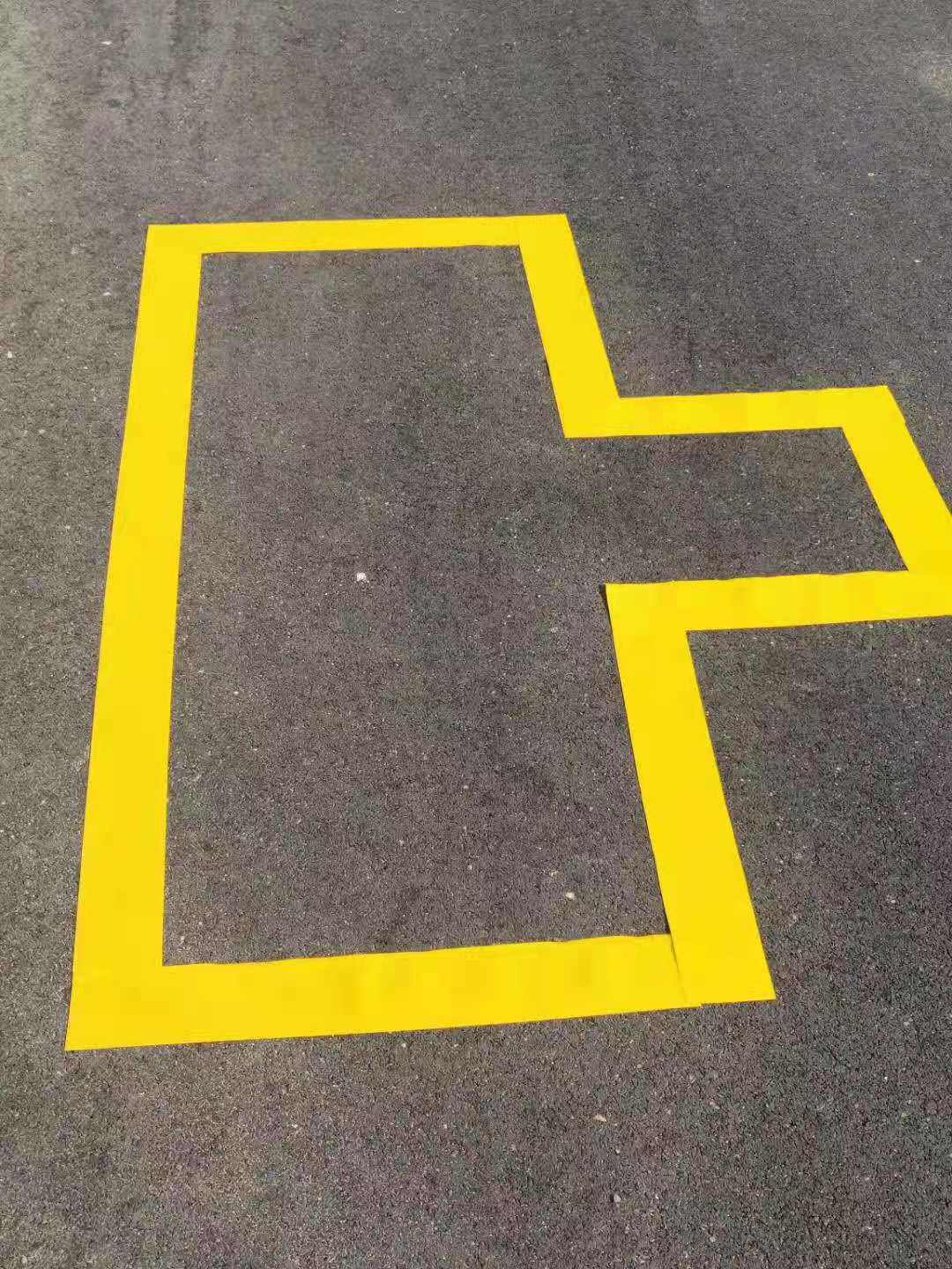 科目移动标线驾校摩托车场地画线停车场临时划线划线车