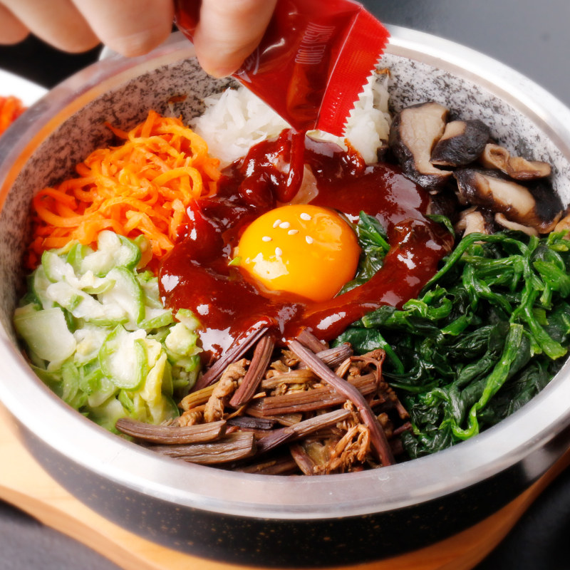 拌饭韩式风味菜石锅饭菜蔬菜配菜170g60g料理速食菜