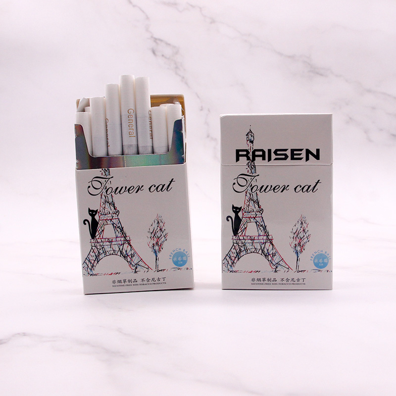 raison铁塔猫爆珠烟烟草superme蓝莓薄荷味茶烟寿茶烟