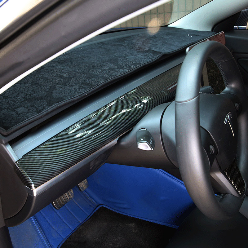 适用于tesla特斯拉model3y改装仪表台出风口贴条中控汽车贴片