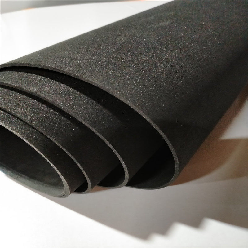现货黑色eva泡棉片材普通弹性45度可背胶模切材料海绵2mm3mm5mm
