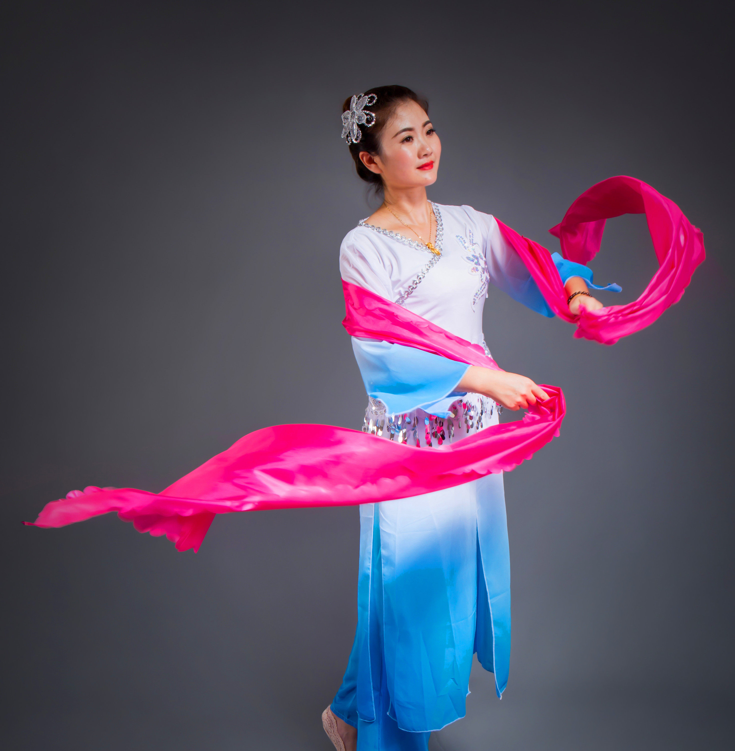 4米6米艺术体操彩带专业舞蹈演出道具跳舞更多舞蹈配饰