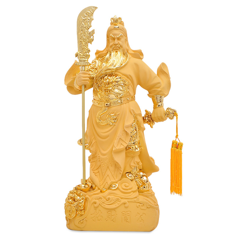 关公摆件招财佛像关羽武财神关二爷财神爷居家供奉家用办公室