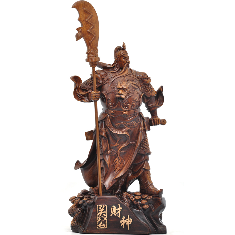 武财神关公摆件招财关羽二爷神像居家居家客客厅摆件