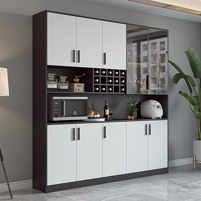 酒柜餐边柜一体客厅靠墙储物柜定制简约收纳家用酒柜