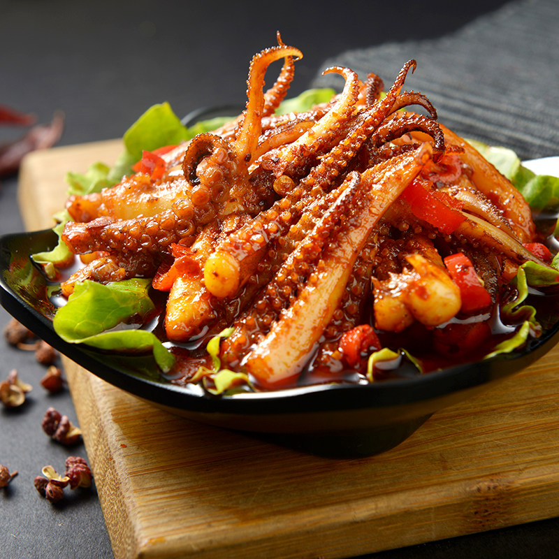 鱿鱼大娘巧乐12g20包香辣麻辣烧烤味即休闲即食鱿鱼零食