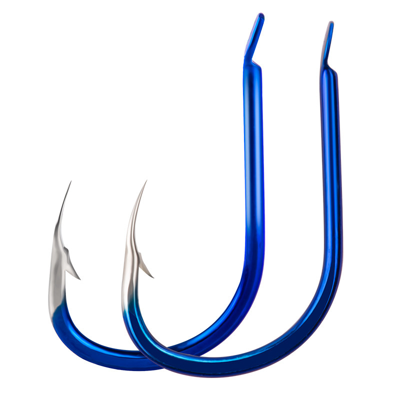 日本进口鱼钩散装正品伊势尼新关东歪嘴伊豆无有倒刺鱼钓鱼勾钩子