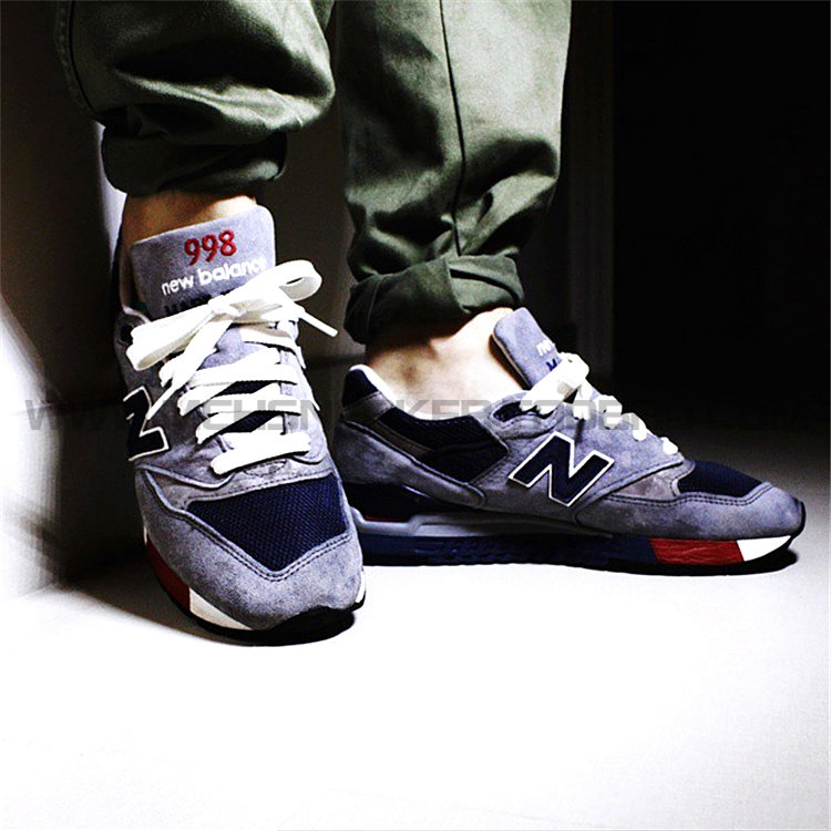 newbalance美产限量男子复古休闲慢跑跑步m998gnr跑步鞋