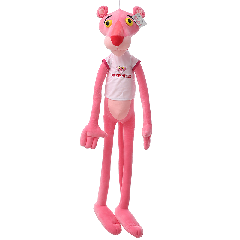ins网红粉红豹公仔正版毛绒玩具粉红顽皮豹娃娃粉豹大号玩偶女生
