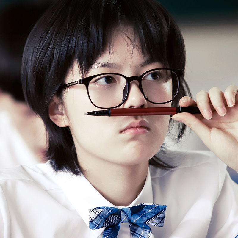 墨守林妙妙同款圆框眼镜女学生塑钢tr90超轻黑框眼镜架男舒适大脸