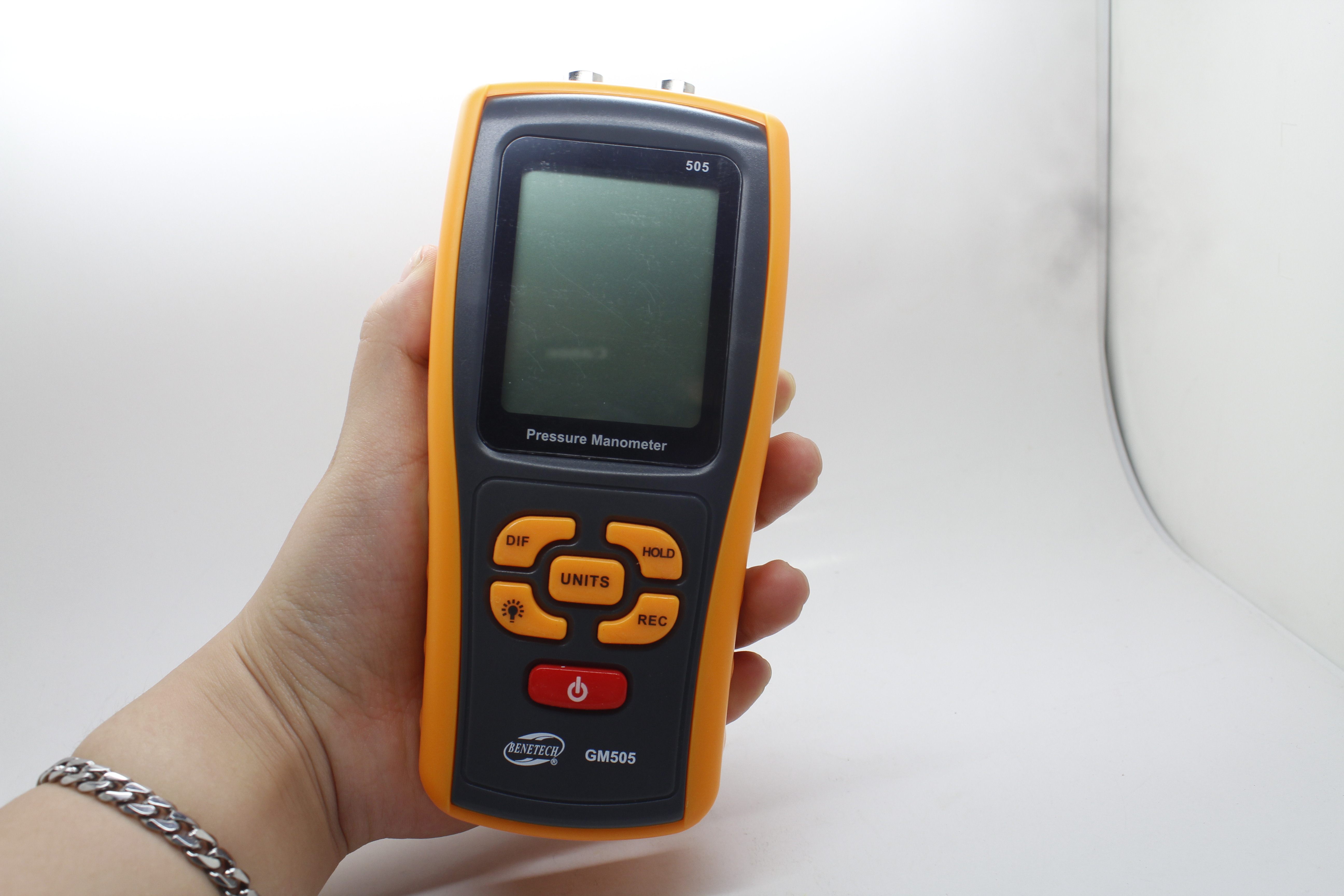 压差标智手持数显压力计微压gm505数字电子微压计压力表