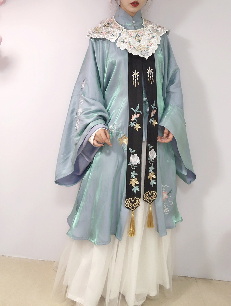 明制汉服云肩,款式,手工(第17页)_大山谷图库