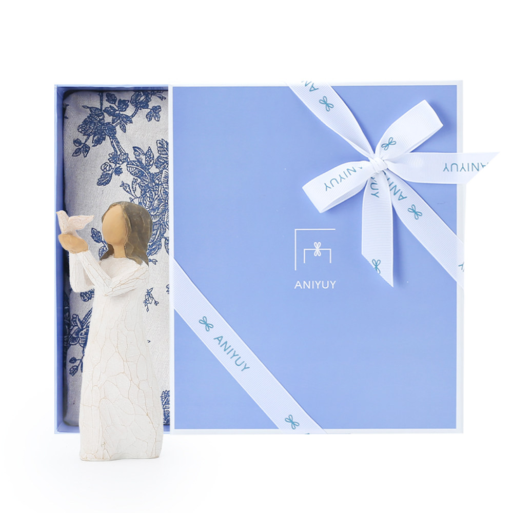 愿一礼物】美国willow tree翱翔自由女孩 送远大前程祝福毕业礼物