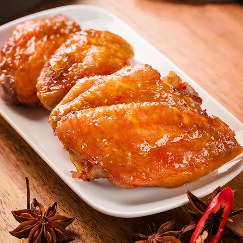 荷美尔经典奥尔良风味鸡翅1kg熟制中翅煎炸烧烤其它原料