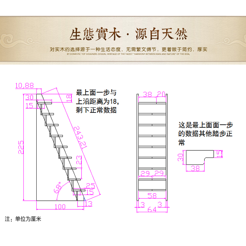 室内楼梯最小尺寸图片