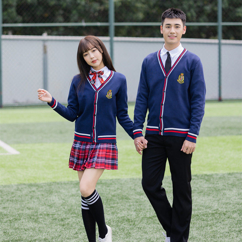 校服套装初中中学生学院三件件套韩系秋冬日式学生校服