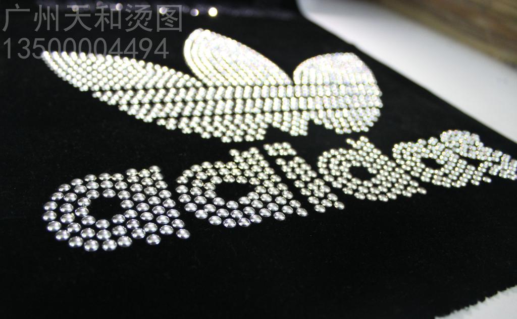 品牌logo烫图衣服烫钻图案成品图贴服装辅料diy烫画