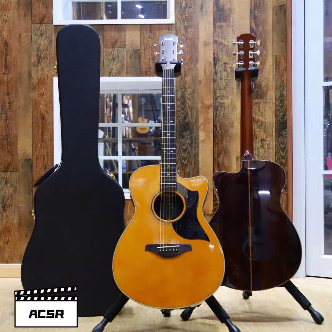 盐城琴行雅马哈yamaha日产a5rac5ra5mac5m全单吉他民谣吉他