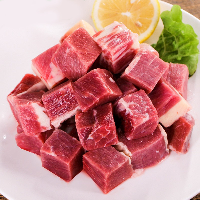牛腩块500g牛腩新鲜冷冻生牛肉类酒店食材家庭牛腩
