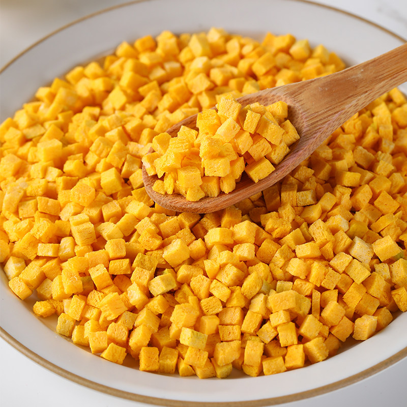 无添燕麦健身盐糖加油蔬菜即食粒熟南瓜冻干蔬菜干