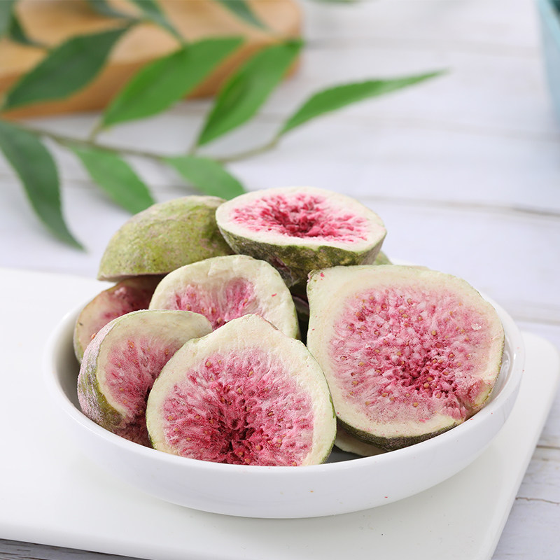 小闫严选冻干无花果脆干不加加油盐糖酥脆口感无花果干