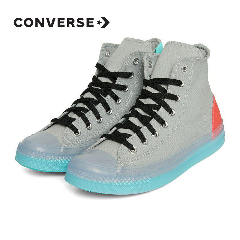 converse匡威男女女鞋2021新款cx水晶果冻底高帆布鞋