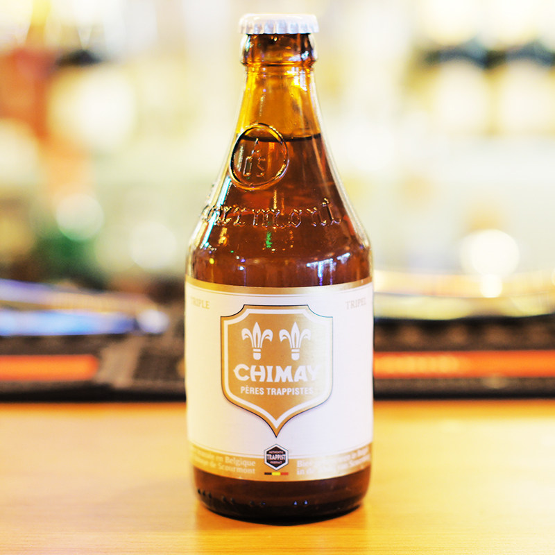 进口啤酒 比利时智美白帽啤酒 修道院三料精酿啤酒整箱 330ml*24