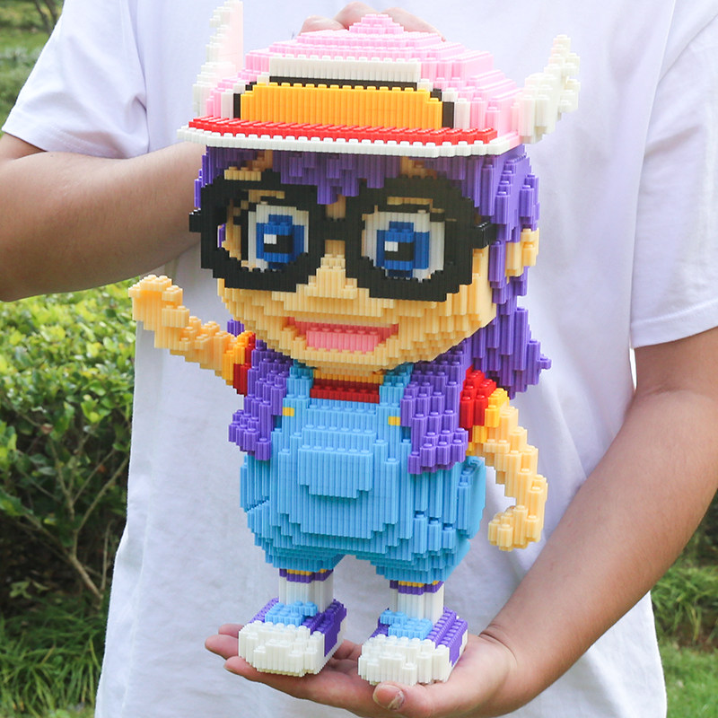 兼容乐高拼插串联小颗颗粒阿拉蕾积木卡通动漫diy塑料积木