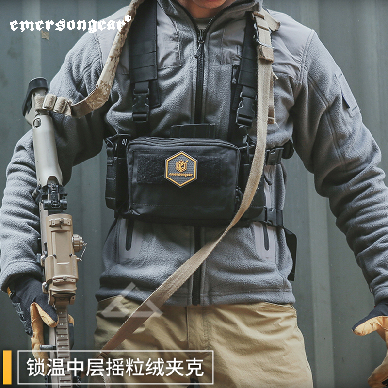 爱默生emersongear立领抓绒内胆全天候夹克户外秋冬战术夹克