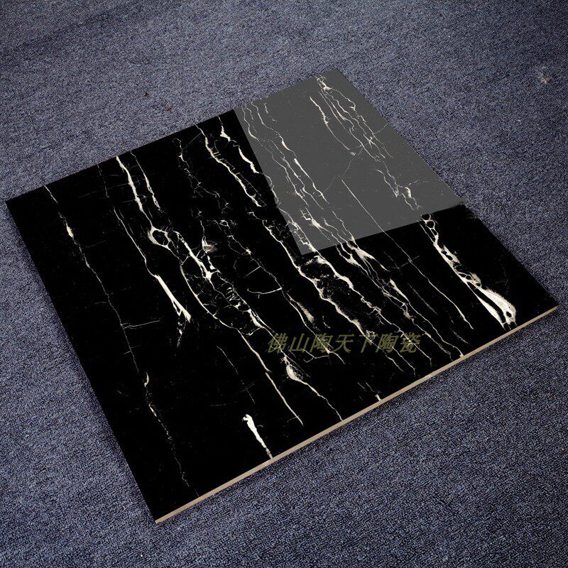 佛山厂家直销800x800大理石西班牙银白龙瓷砖 室内釉面地板砖_双氙