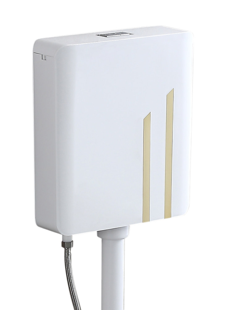 蹲便器卫生间厕所马桶冲水箱3d彩色大冲力家用增压塑料便池抽水箱