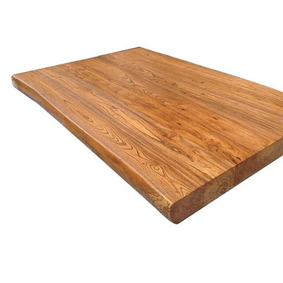 老榆木橱柜面板实木餐桌飘窗吧台面会议工作办公茶台桌面木板定制