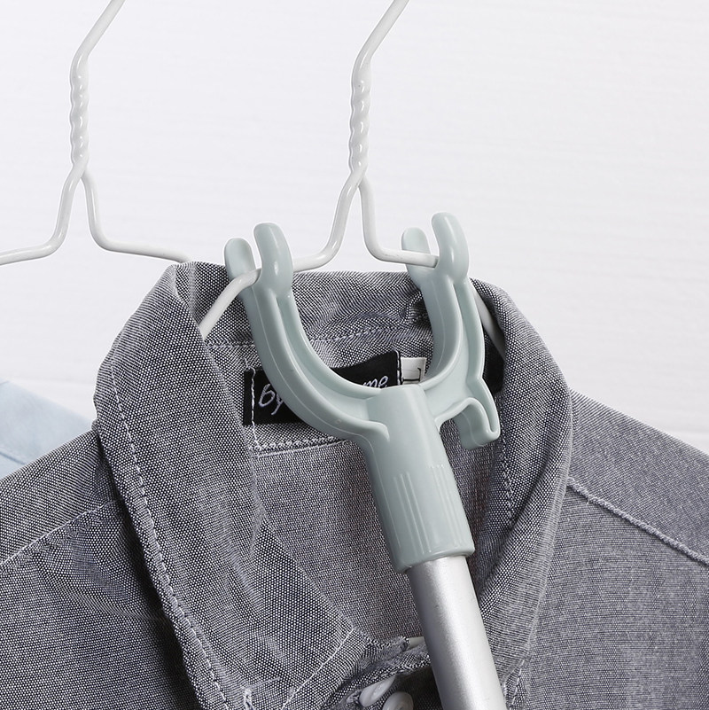 衣杆晾衣不锈钢伸缩衣叉衣架阳台杆晒衣棍叉挑衣叉