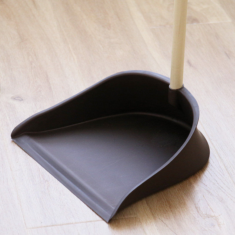 簸箕家用垃圾铲 木柄环保塑料簸箕单个 家用畚斗撮子撮箕 垃圾斗
