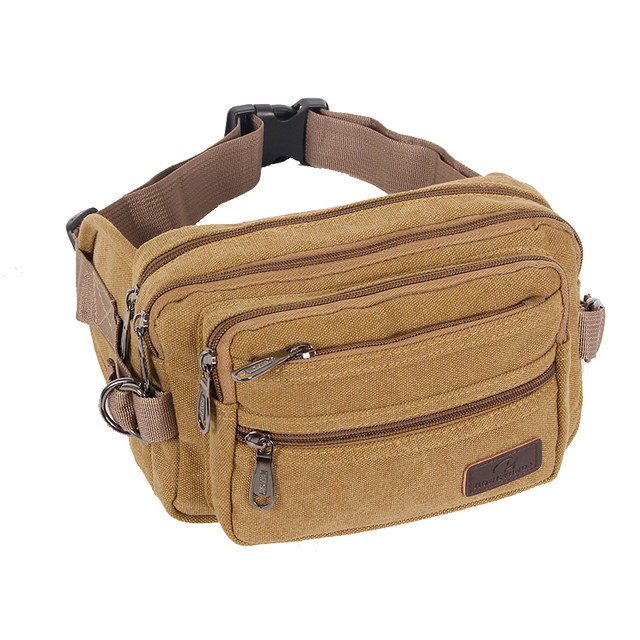 Canvas pockets for men and women, multifunctional large-capacity leisure outdoor sports business cashier wear-resistant waterproof wallet Canvas pockets for men and women, multifunctional large-capacity leisure outdoor sports business cashier wear-resistant waterproof wallet