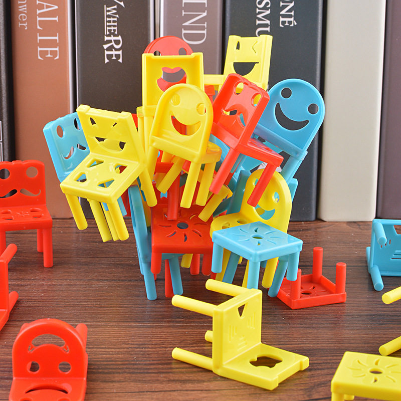 儿童桌游椅子叠叠乐男女女孩宝宝专注注力平衡其它早教玩具类