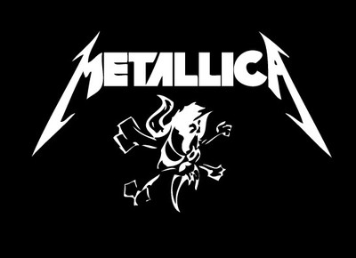 金属乐队metallica个性定制墙贴贴纸贴画欧美大牌摇滚重q135