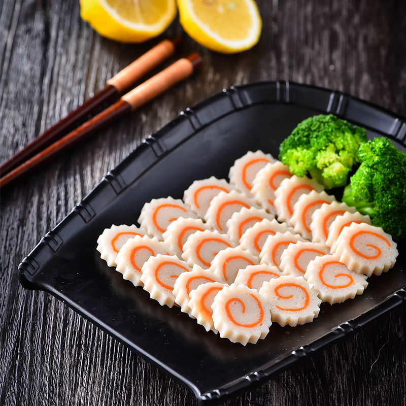 鸣门卷150g10条鱼糕卷寿司料理日式拉面名门鲜虾鱼糕