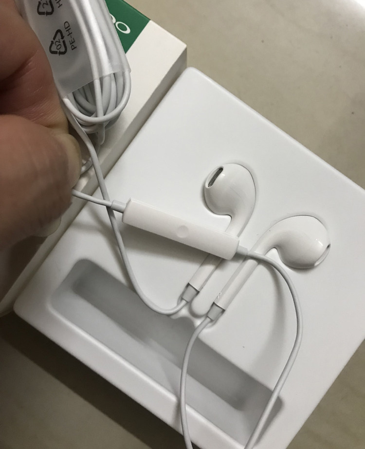 oppo入耳耳机mh135原装正品r11r9s15a72r9plus17renok5k7r15x普通有线