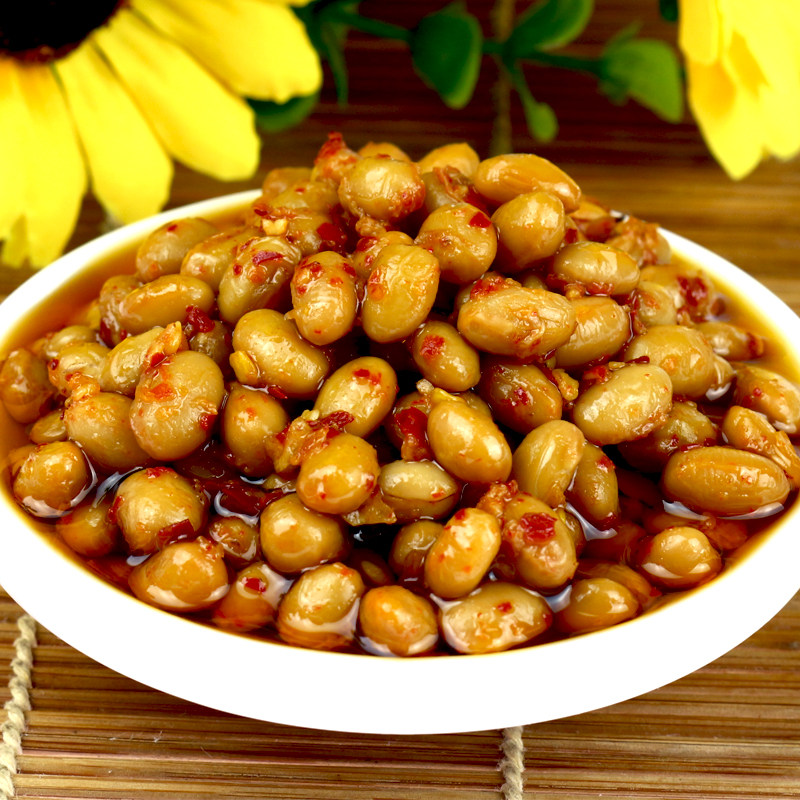木子八豆150g香辣腊八常德津市黄豆豆瓣坛子豆瓣酱