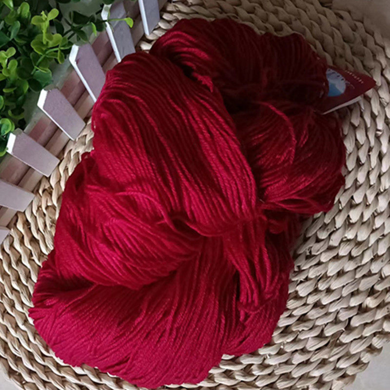 毛线手工编织半成品纯晴不起挂件玩偶线绳偏细毛线