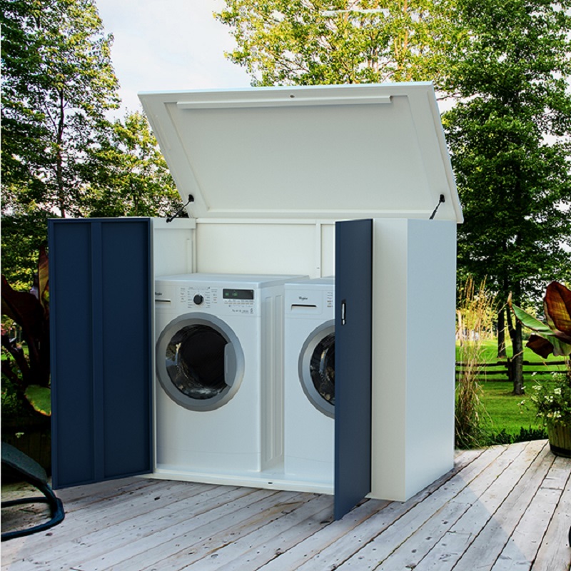 户外滚筒洗衣机保护室外庭院防水阳台储物柜杂物衣柜
