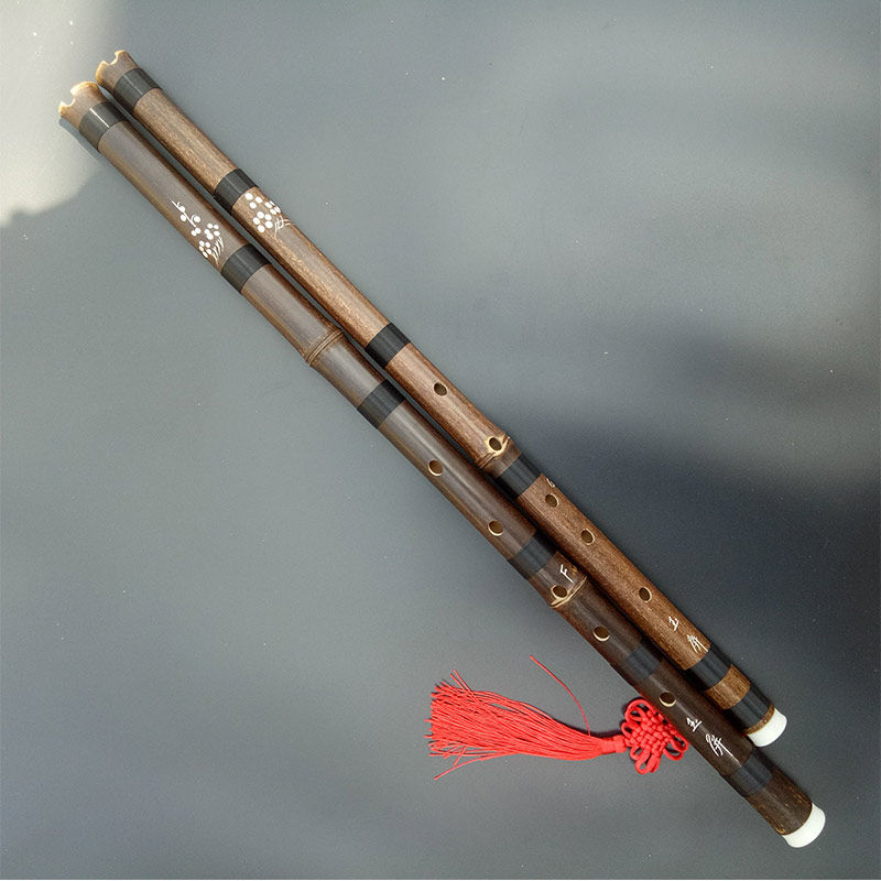 风洞古风初学者入门竹萧高档素箫八孔古萧紫竹箫