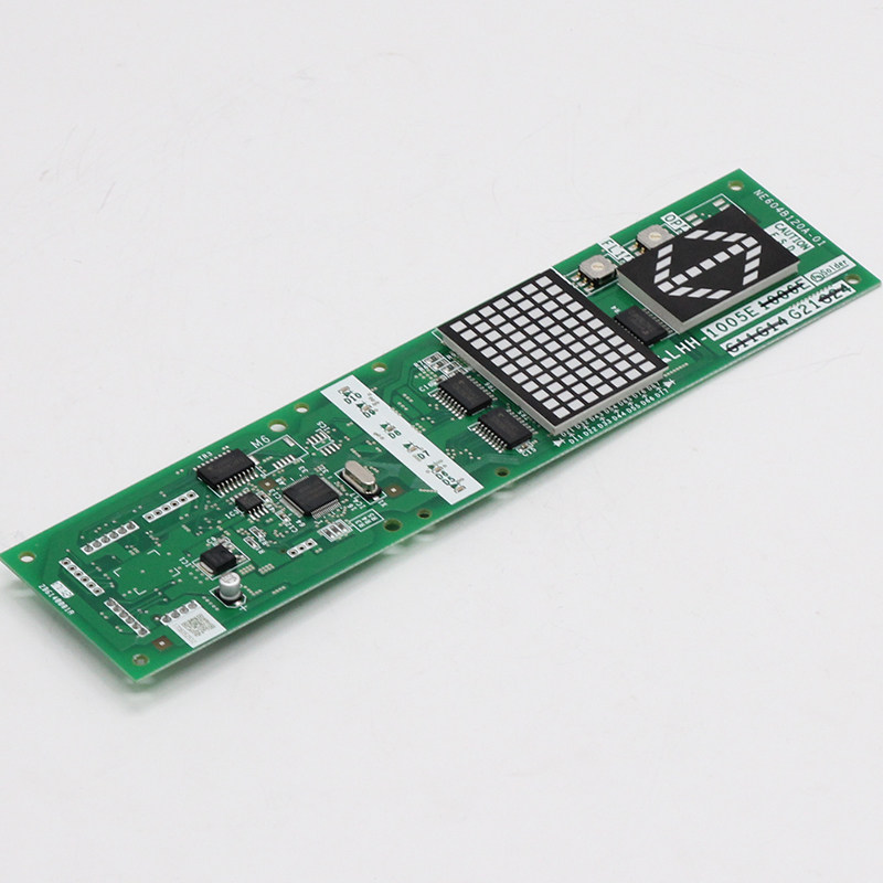 三菱电梯外呼面板lhh-1005eg21g24轿厢显示板外pcb电路板