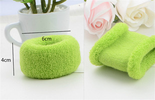 留芳加大加粗毛巾毛线针织加宽发圈