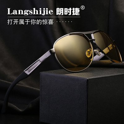 夜视镜男女士司机夜间开车夜用偏光镜钓鱼驾驶眼镜防大灯远光眩目