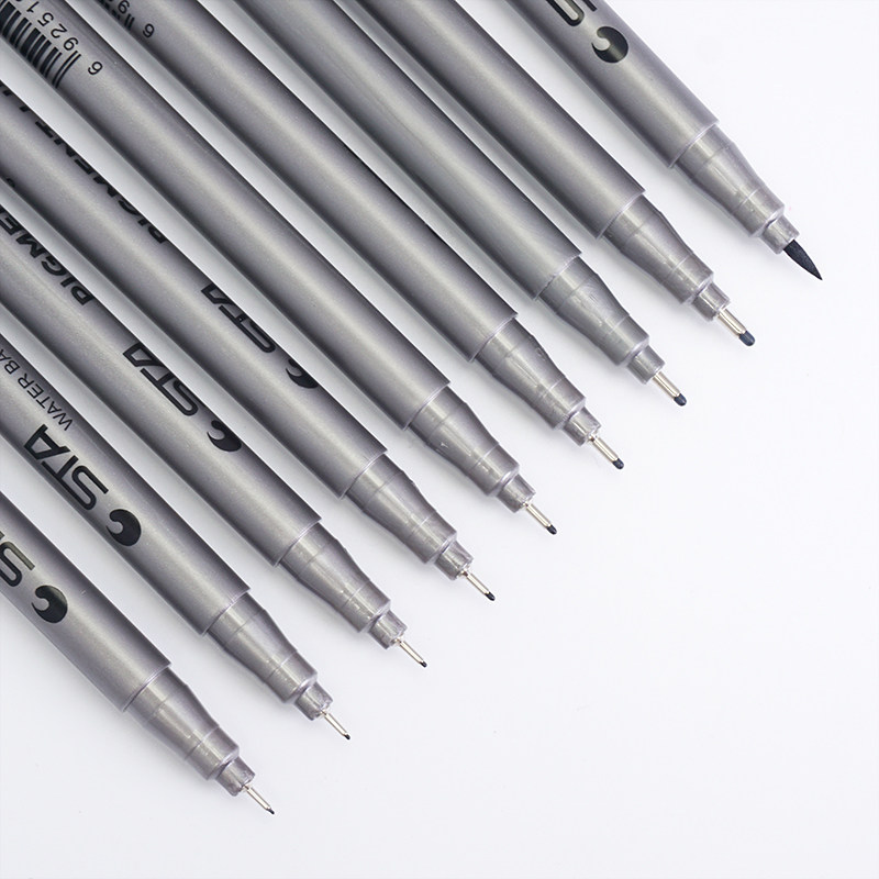 sta斯塔针管8050勾线笔绘画美术专用软头秀丽勾线笔