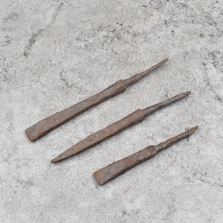 箭头高古铁器辽金时期铁箭老兵兵器箭簇冷兵器摆件