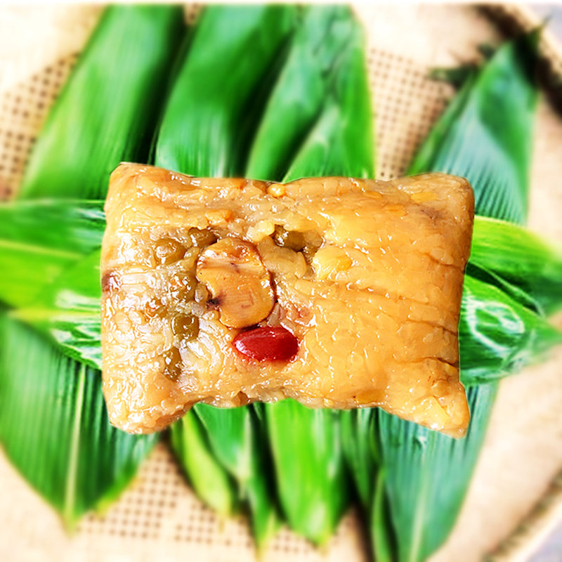 粽子广西特产正宗桂林大王板栗肉粽蛋黄叉烧粽子