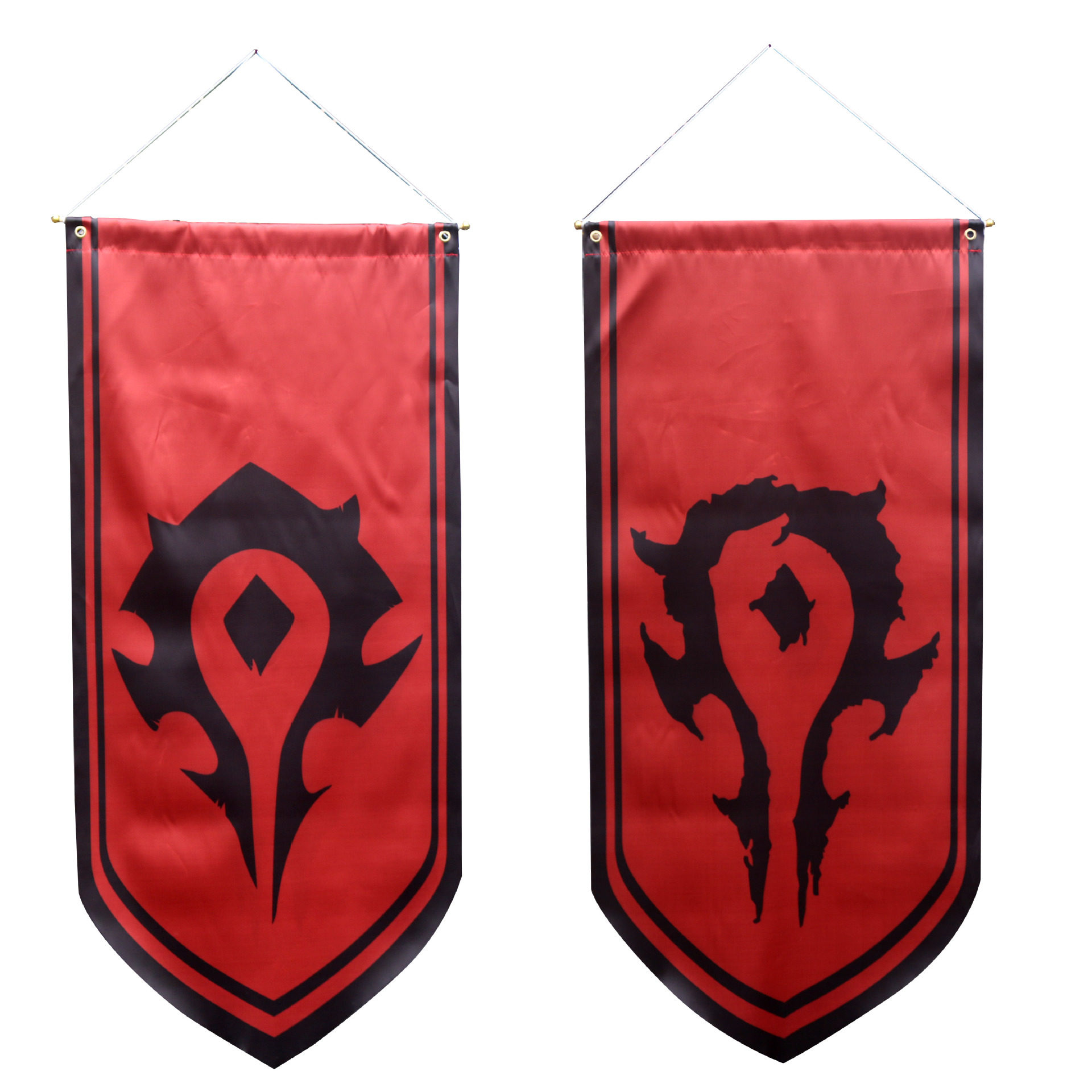 魔兽世界大旗摆设缎旗wow游戏道具酒吧电影院装饰旗帜